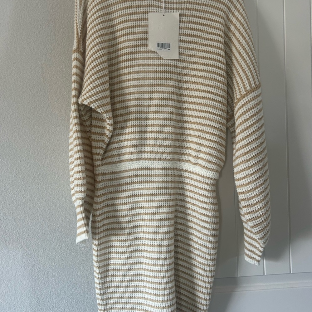 Striped Long Sleeve Dress